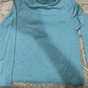 L.L. Bean Women's Teal Cotton Top